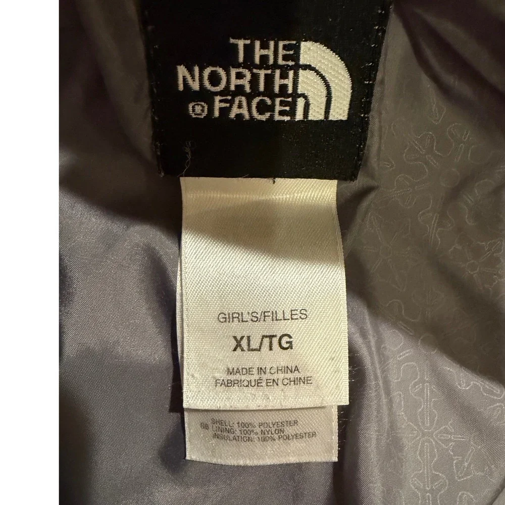 The North Face,‎ Girls Jacket, Quilted Puffer, Lightweight Jacket Sz XL